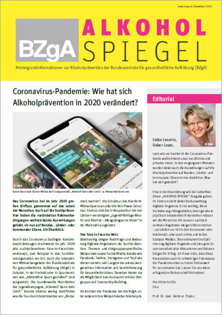 Alkoholspiegel - Ausgabe Dezember 2020 main product photo