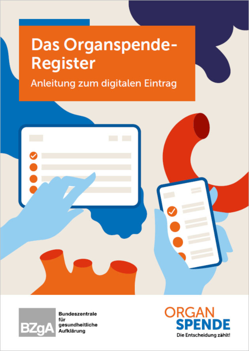 Das Organspende-Register - Anleitung zum digitalen Eintrag main product photo