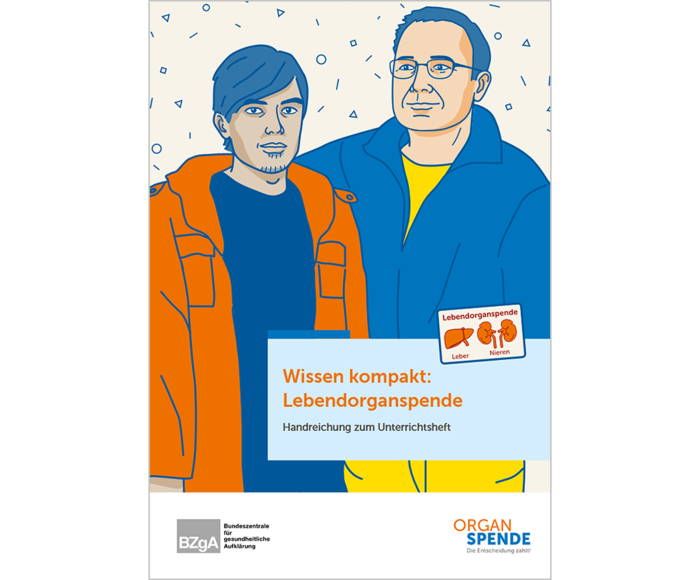 Wissen kompakt: Lebendorganspende. Handreichung zum Unterrichtsheft main product photo