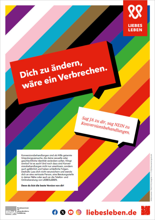 LIEBESLEBEN-Innenraumplakat Vielfalt main product photo