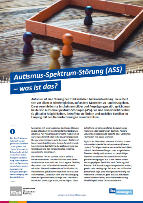 Autismus-Spektrum-Störung - was ist das? main product photo