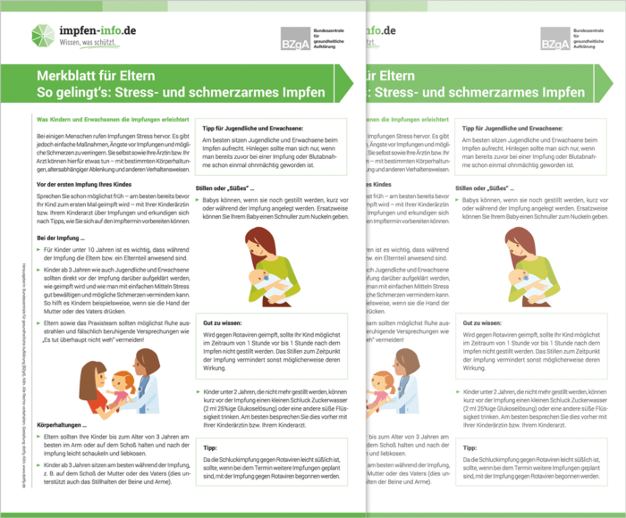 So gelingt‘s: Stress- und schmerzarmes Impfen main product photo
