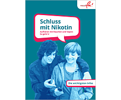 Broschüre Schluss mit Rauchen