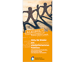 Broschüre Hilfe für Kinder aus alkoholbelasteten Familien