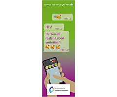 Das Bild zeigt eine Vorschau des Mediums "Herzen im realen Leben verteilen"