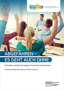 Das Bild zeigt eine Vorschau des Mediums "Abgefahren - Es geht auch ohne. Unterrichtsvorschläge"