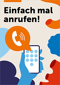 Das Bild zeigt eine Vorschau des Mediums "Postkarte Infotelefon Organspende"
