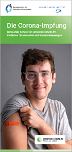 Das Bild zeigt eine Vorschau des Mediums "Die Corona-Impfung für chronisch Kranke"