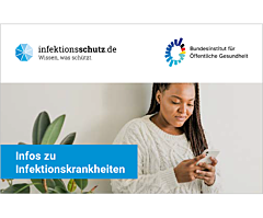 Das Bild zeigt eine Vorschau des Mediums "Infokarte Erregersteckbriefe auf infektionsschutz.de"