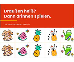 Das Bild zeigt eine Vorschau des Mediums "Sommerliches Memo-Spiel II"