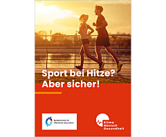 Abbildung - Verteilkarte-Tipps Sport bei Hitze Klima-Mensch-Gesundheit