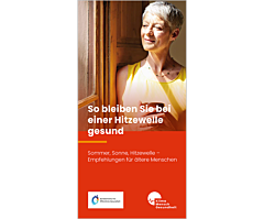 Das Bild zeigt eine Vorschau des Mediums "So bleiben Sie bei einer Hitzewelle gesund - Empfehlungen für ältere Menschen"