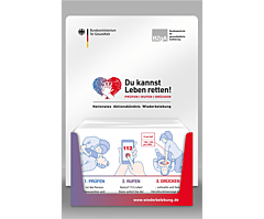 Pappaufsteller (Für Institutionen)