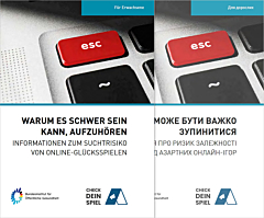 Das Bild zeigt eine Vorschau des Mediums "Online-Glücksspiel"