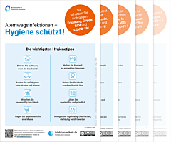 Das Bild zeigt eine Vorschau des Mediums "Atemwegsinfektionen &ndash; Hygiene sch&uuml;tzt!"