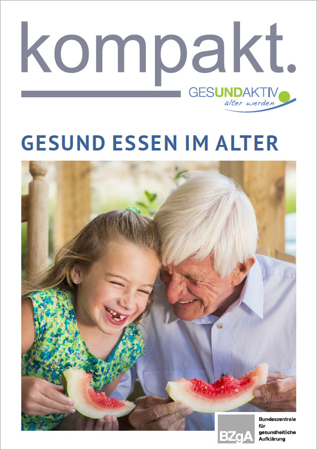
























Abbildung - Kompakt9 Faltblatt Gesund essen im Alter













